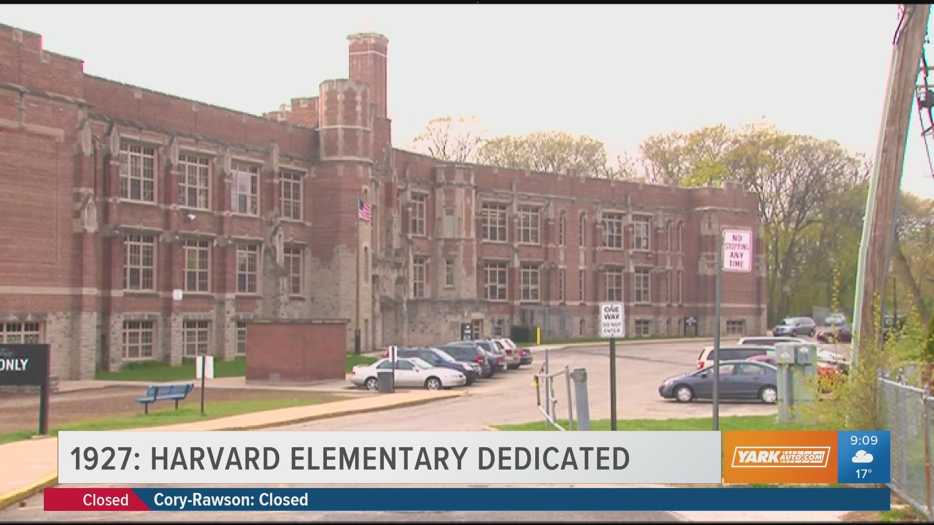 1927 Harvard Elementary Is Dedicated Today In Toledo History Youtube