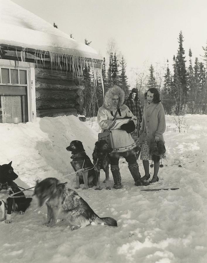 1940S Census Taker In Fairbanks Photograph By Everett Fine Art America