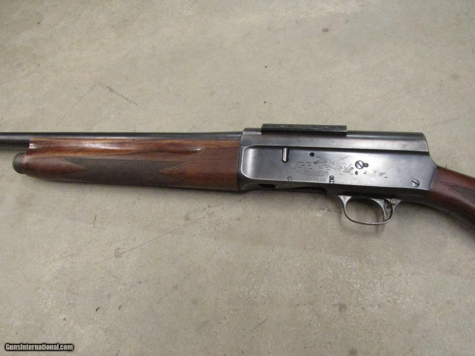 1945 Remington Model 11 Semi Auto 12 Gauge Browning Design