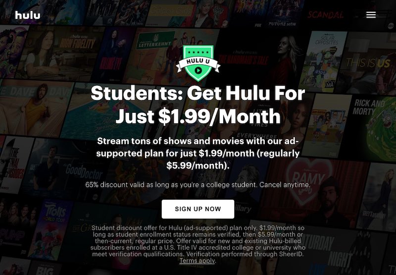 2 Ways To Get Hulu Student Discount 2023 Pazuvideo