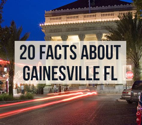 20 Facts About Gainesville Fl Hubpages