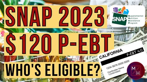 2023 Snap Food Stamp Benefits 120 Summer P Ebt 4 0 Benefits