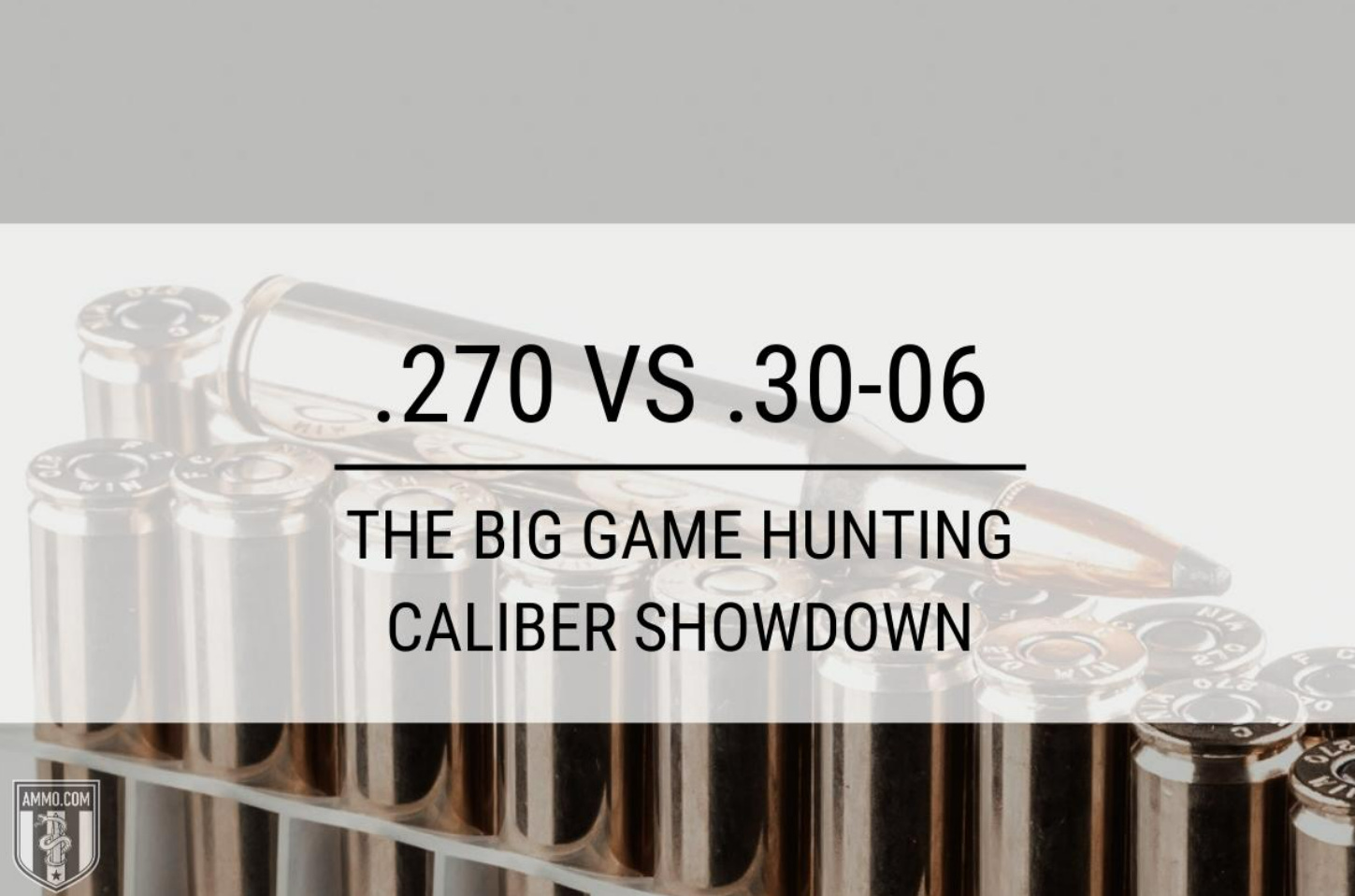 270 Vs 30 06 The Big Game Hunting Caliber Showdown Best Air Rifle