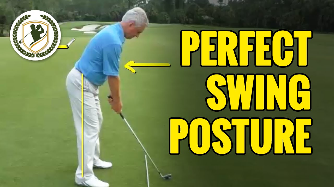 3 Steps To A Perfect Golf Setup Posture Golf Swing Tips Youtube