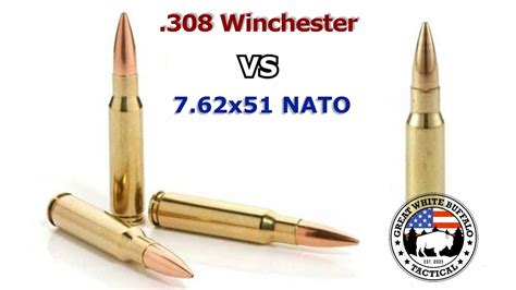 308 Winchester Vs 7 62X51 Nato What S The Difference Youtube