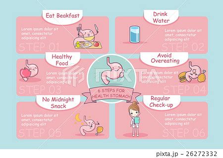 6 Steps For Health 26272332 Pixta