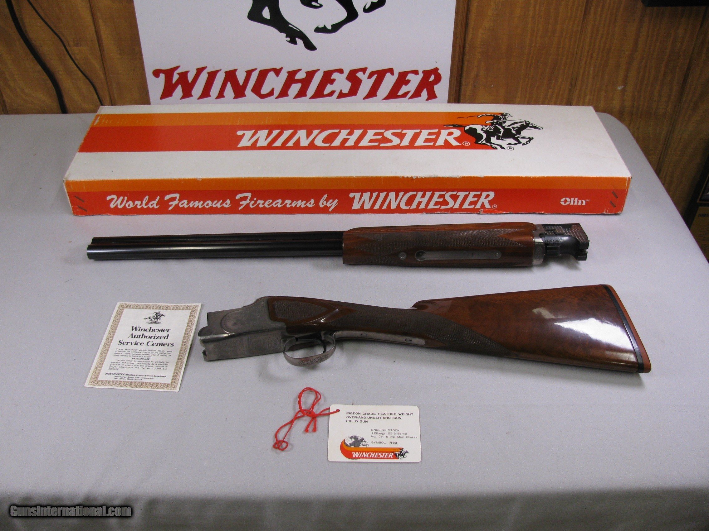 7751 Winchester 101 Pigeon Featherweight 12 Gauge 26 Barrels Ic Im