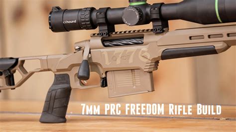 7Mm Prc Freedom Rifle Build Chambering Cerakote Laser More