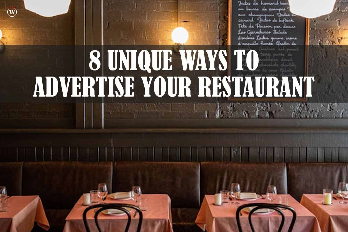 8 Best Unique Ways To Advertise Your Restaurant Cio Women Magazine