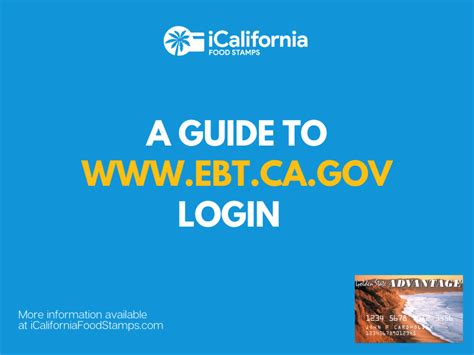 A Guide To Www Ebt Ca Gov California Food Stamps Help