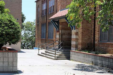 A Rear Entrance To The Old University High School West Los Angeles