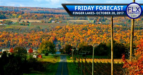 A Touch Cooler Friday Before A Great Weekend Finger Lakes Weather