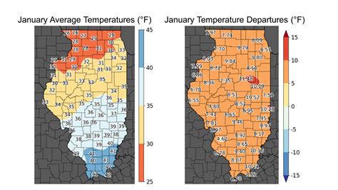 A Very Mild Start To 2023 Illinois State Climatologist