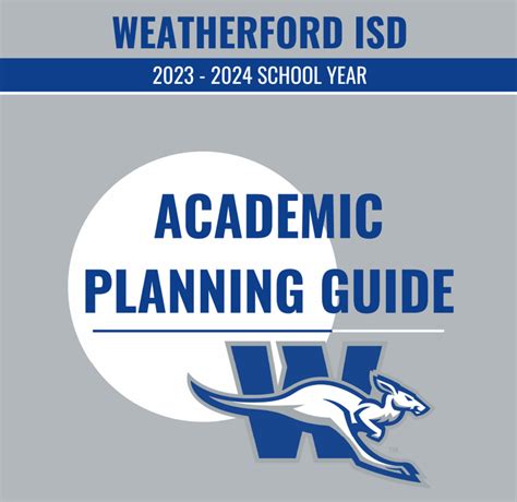 Academic Planning Guides For Parents Weatherford Independent School