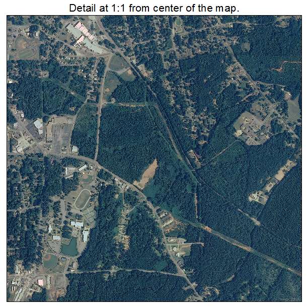 Aerial Photography Map Of Alexander City Al Alabama