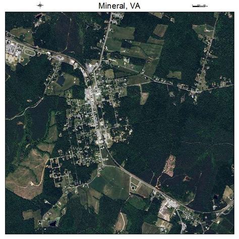 Aerial Photography Map Of Mineral Va Virginia