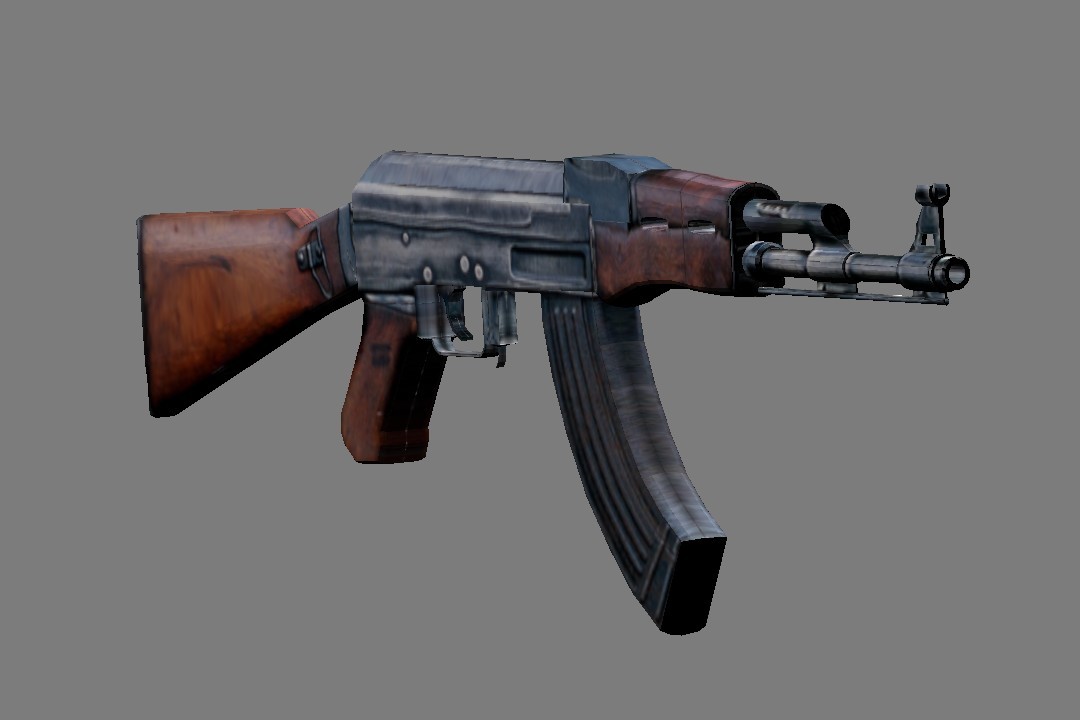 Ak47 Gun Blender3d 3D Models Sketchfab