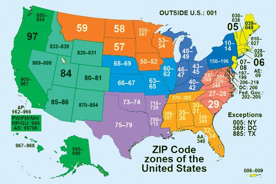 Albany Zip Code Map United States Map