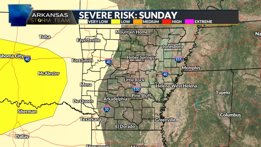 Arkansas Storm Team Forecast 70S Return Sunday Kark