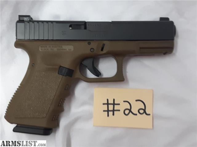 Armslist For Sale Glock Gen 3 G19 9Mm With Desert Brown Frame