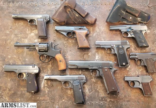 Armslist For Sale Trade Wwii And Antique Pistol Collection