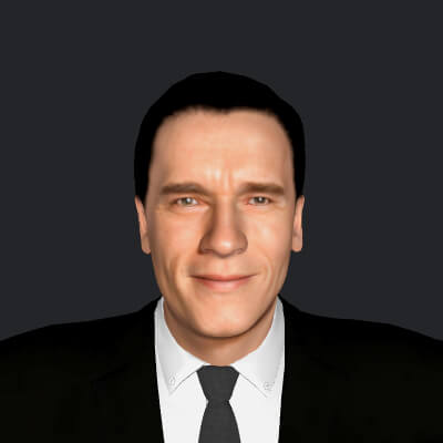 Arnold Schwarzeneg Realistic Fully Rigged Character 3D Model By Meta