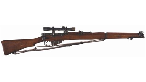 Australian No 1 Mark Iii Lee Enfield Sniper Rifle World War Ii From