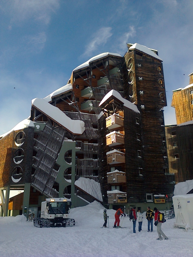 Avoriaz Aparthotel French Alps Unusual Hotels Futuristic