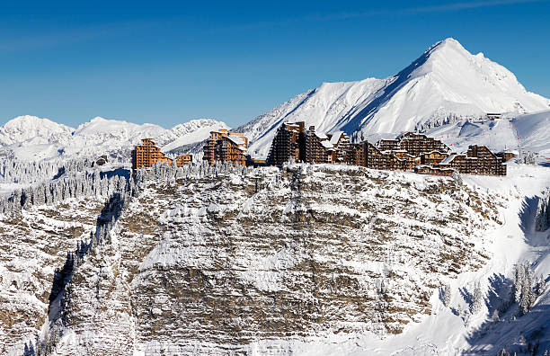 Avoriaz Cliff Stock Image Image Of French Landscape 31558151