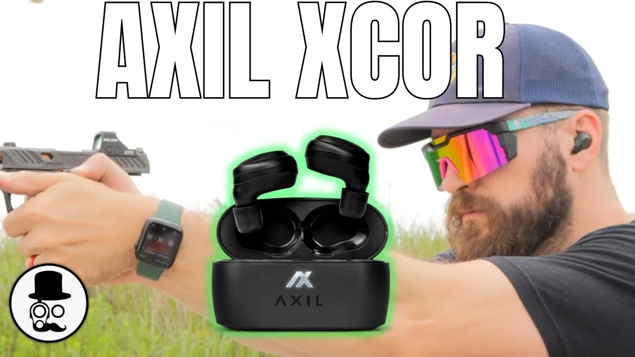 Axil Xcor Hearing Protection And Ear Buds 140 W Dealer Account Gun