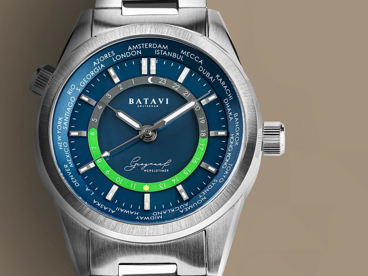 Batavi Geograaf Mechanical Timepiece Is A Sophisticated Luxury Aviation