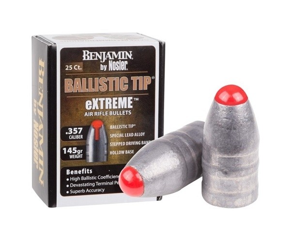 Benjamin Extreme By Nosler 357 Cal 145 Gr 25 Ct Airgun Depot