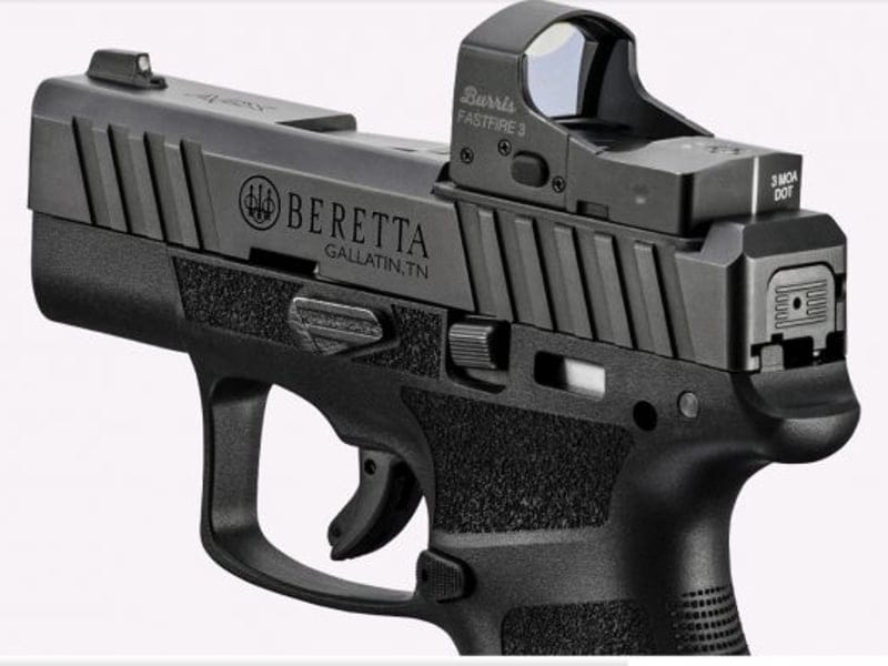 Beretta Apx A1 Carry 9Mm 4 25 15Rd Pistol W Burris Fastfire 3 Black