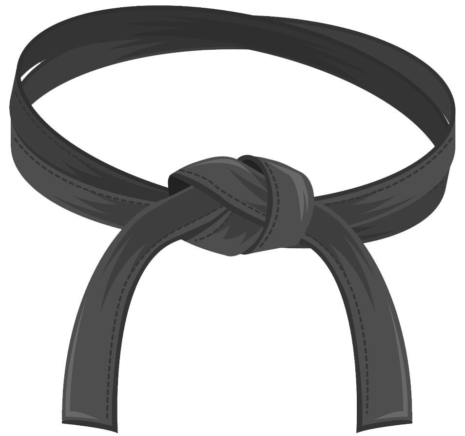 Black Belt Clipart