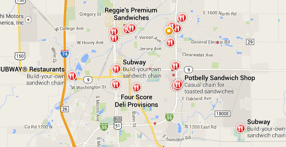 Bloomington Normal Food Guide Sandwiches Bloomington Normal Localwiki