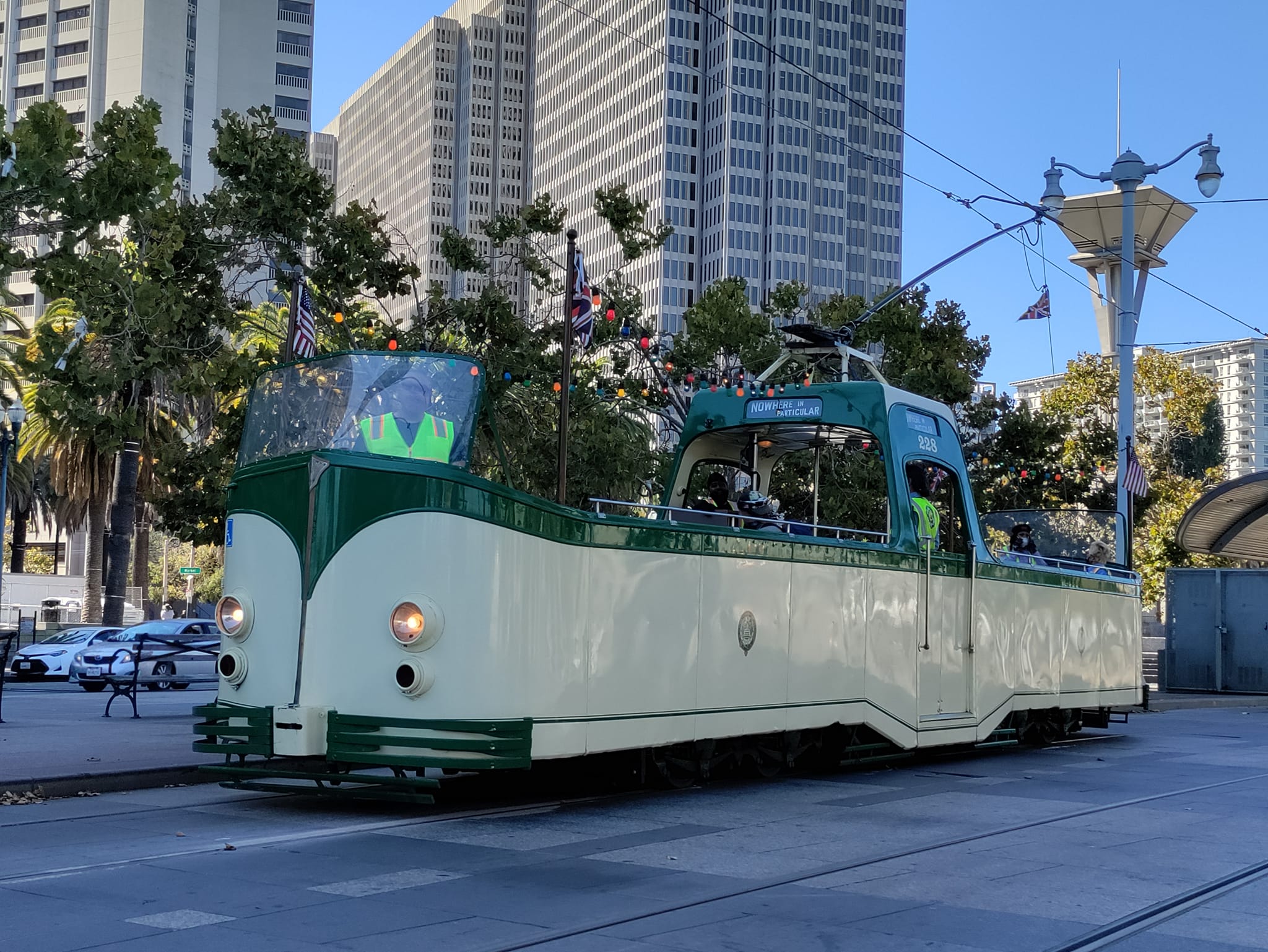 Boat Tram On The Waterfront For Fleet Week Boat Tram On The Waterfront