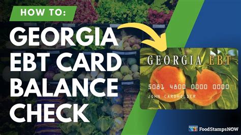 Boost Your Budget: Pro Guide To Checking Georgia Ebt Balance Now