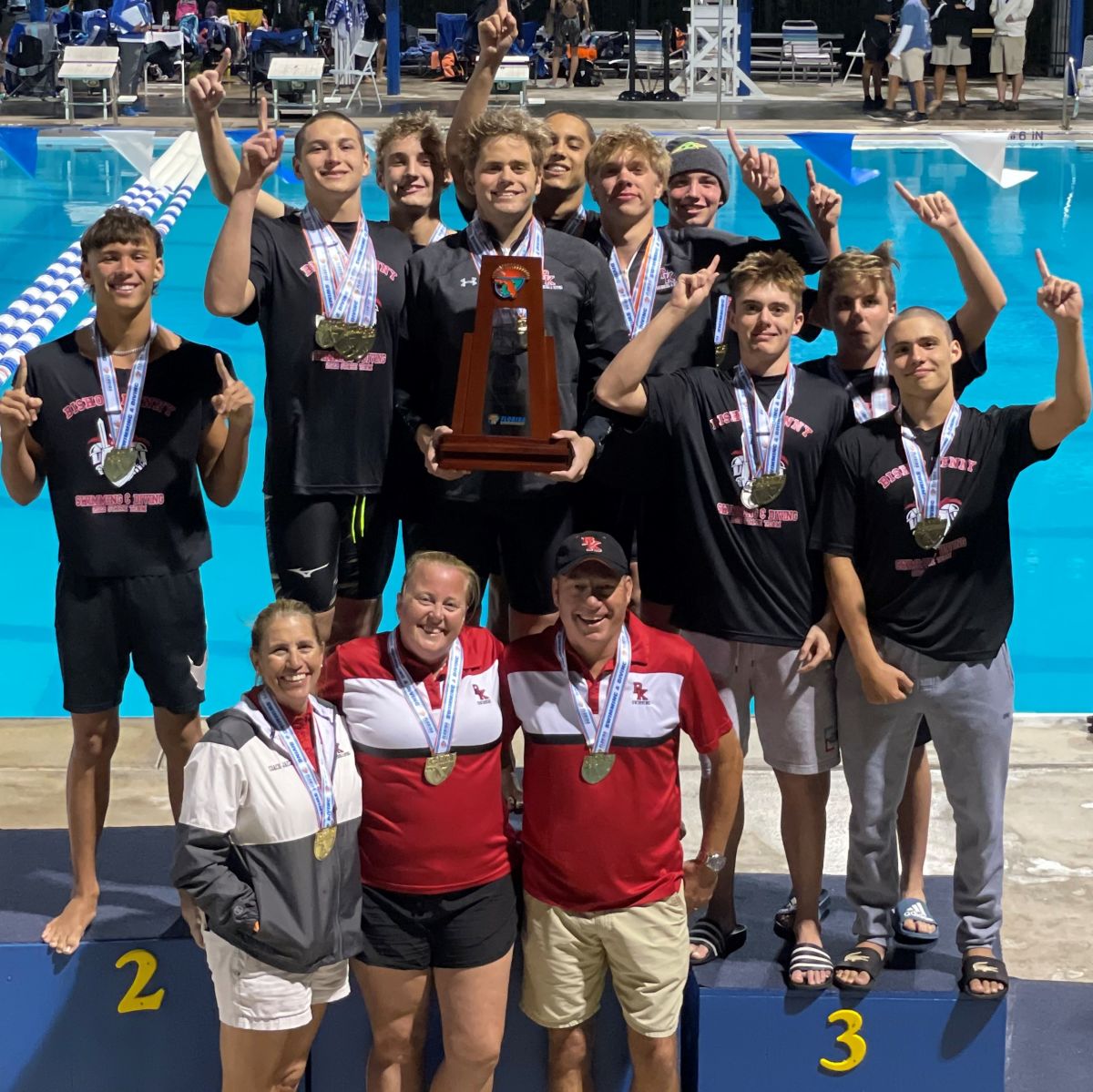 Boys Swim Team Wins Back To Back Fhsaa Class 2A State Title News