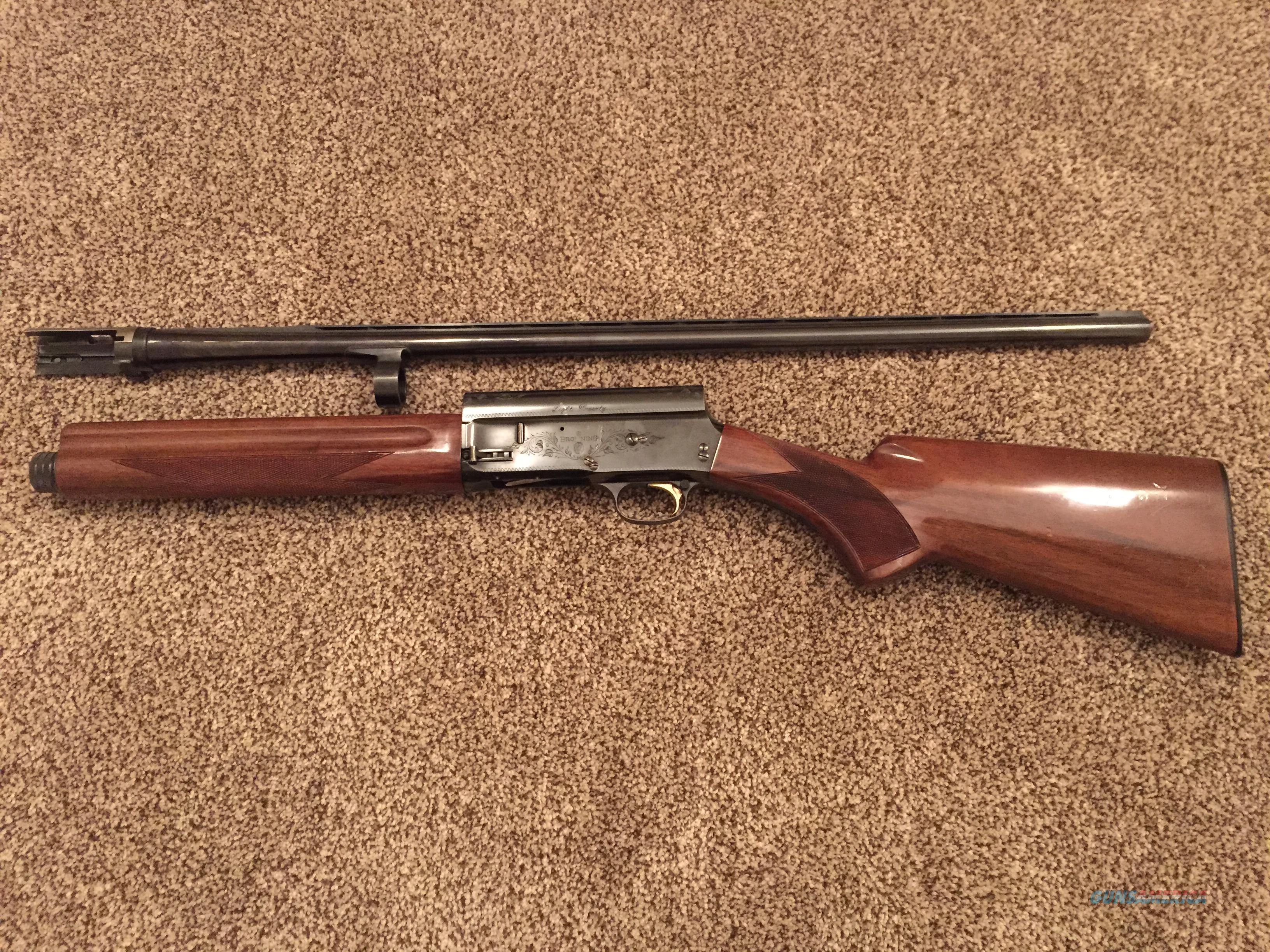 Browning A5 Light 20 Gauge