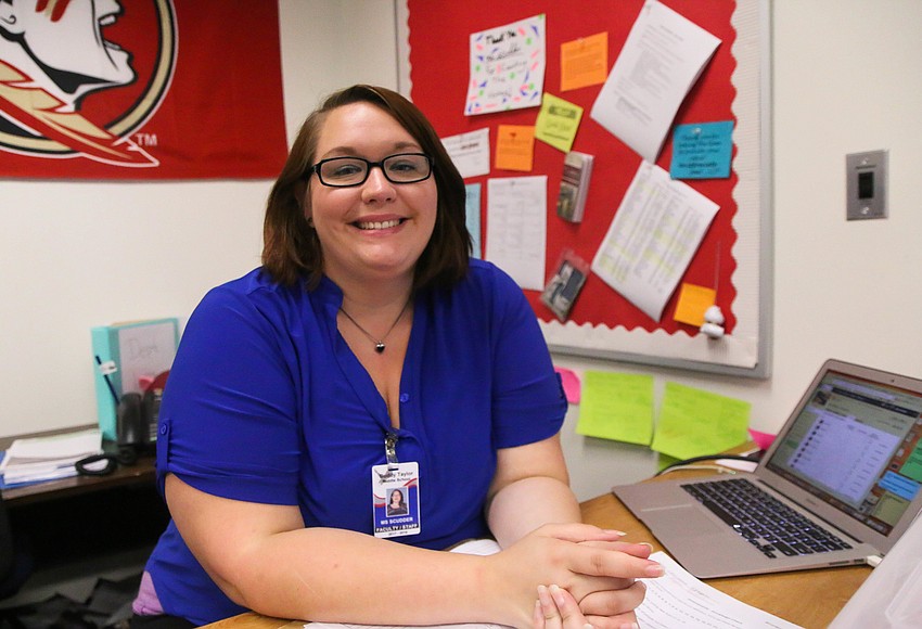 Buddy Taylor Middle School S Teacher Of The Year Erica Scudder Leads