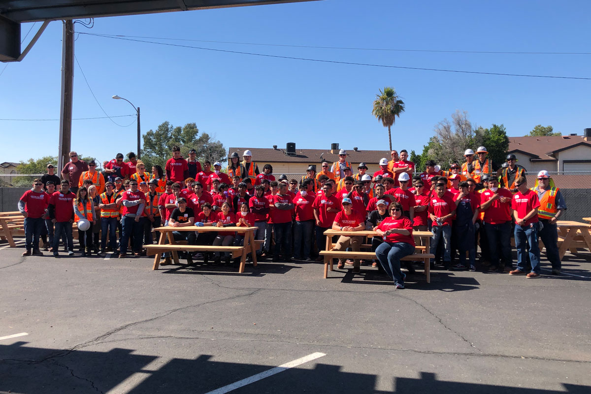 Building A Better Community With Agua Fria High School Chasse