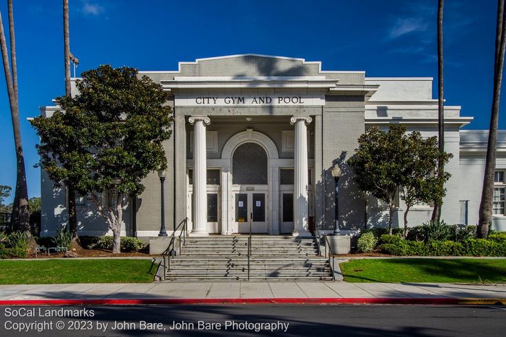 Built In 1931 The Huntington Beach Elementary School Gymnasium