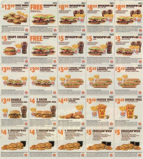 Burger King S Digital Coupons April 2023