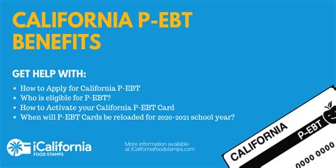 California P Ebt Application Activation And Faqs California Food