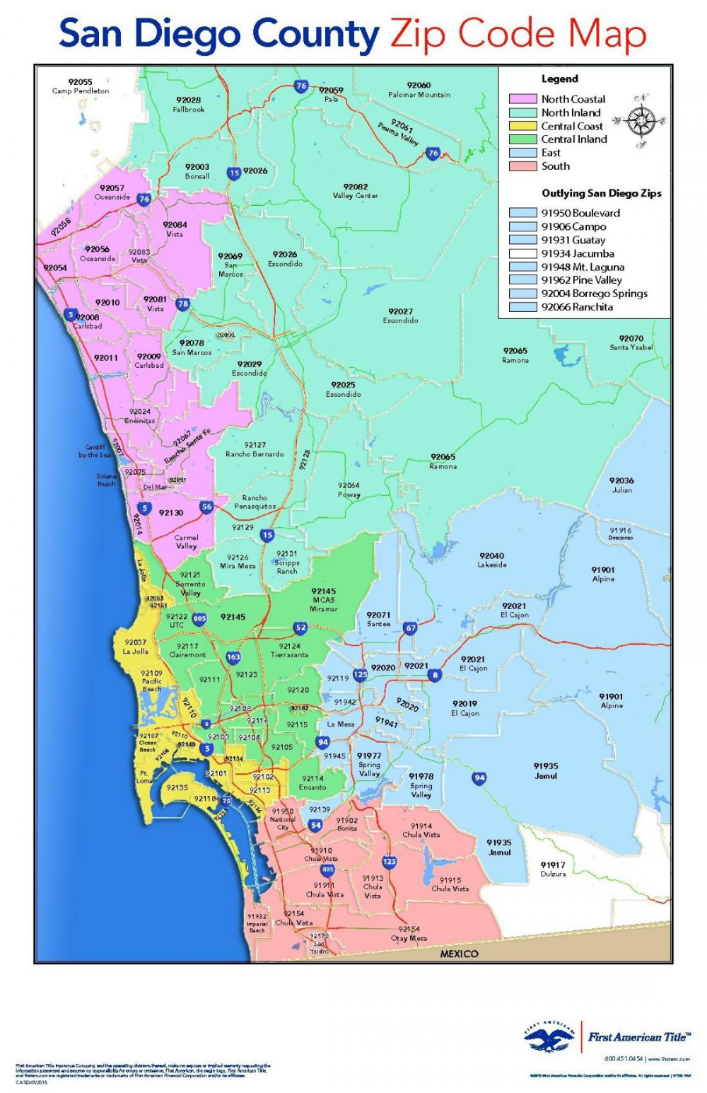 California Zip Code