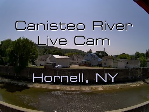 Canisteo River Live Cam 24 7 Hornell New York Youtube