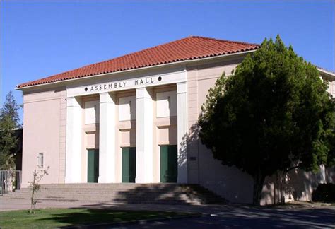 Canoga Park High School Assembly Hall Canoga Park Ca Living New Deal