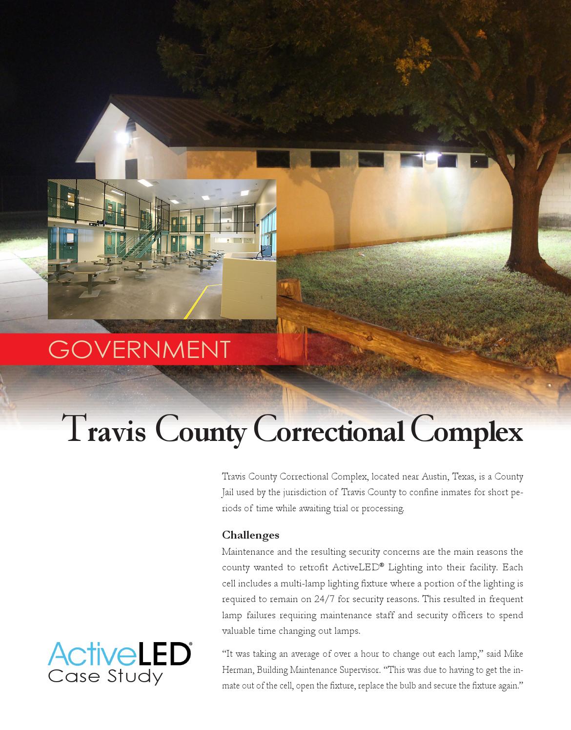 Case Study Del Valle Correctional Facility By Activeled Issuu