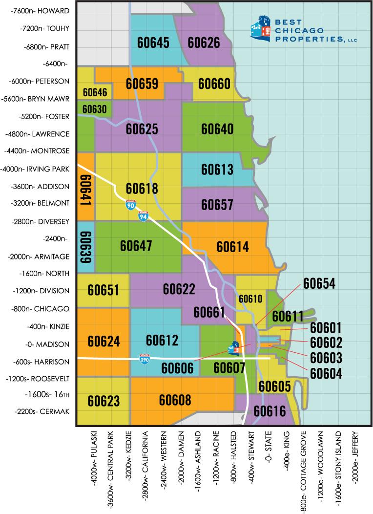 Chicago Il Usa Zip Code