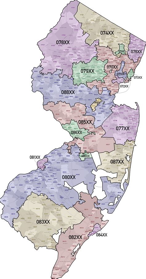 Clifton Nj Zip Code Map Map